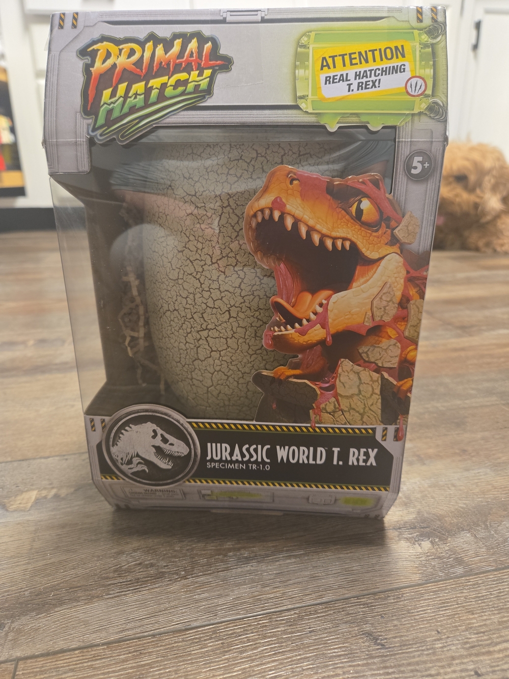Jurassic World T. Rex Primal Hatch Dinosaur Egg Toy